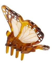 Solar Eclipse - Hand-Painted Mini Boho Monarch Claw Hair Clip - Lyst