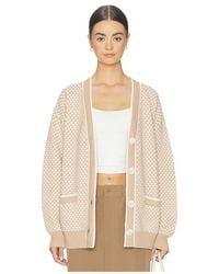 Varley - Tarran Stitch Knit Cardigan - Lyst