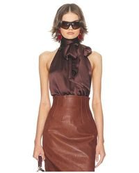 Helsa - Oberteil Silk Charmeuse - Lyst