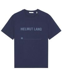 Helmut Lang - Shirtkleider Stamped - Lyst