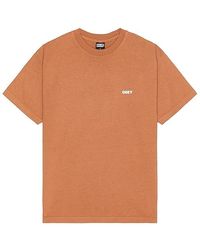 Obey - Bold 3 Tee - Lyst