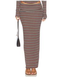 AFRM - Esin Cozy Rib Skirt - Lyst
