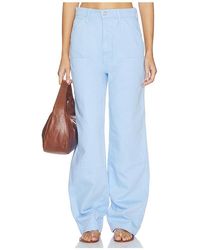 Mother - The Bee's Knees Stud Finder Sneak Jeans - Lyst