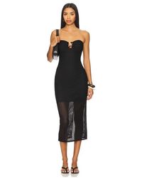 Astr - Vestido Kasandra En Color Negro Talla (También En M, S, Xs) - Lyst