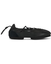 Polo Ralph Lauren - Nappa Leather Ballerina Lace Up Sneaker - Lyst