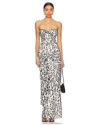 AFRM - Maxivestido Rosalie En Color Blanco, Negro Talla (También En 2X, 3X, L, M, S, Xl, Xs, Xxl, Xxs) - Lyst