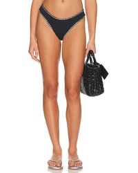 MILLY - Cabana Heat Set Bikini Bottom - Lyst