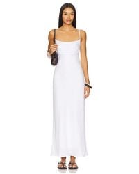 yellow halter dresses Silk Halter Gown in Pale Yellow main image 1