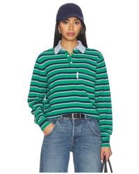 HOMMEGIRLS - Knit Stripe Polo - Lyst