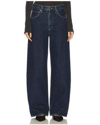 Agolde - Pierna Ancha Low Curve En Color Azul Talla (También En 24, 25, 26, 27, 28, 29, 30, 31, 32, 33, 34) - Lyst