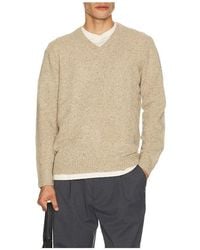 Marine Layer - Donegal V Neck Sweater - Lyst