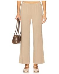 DONNI. - Baby Rib Scallop Contrast Pant - Lyst