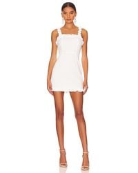 superdown - Arabella Ruffle Mini Dress - Lyst
