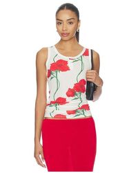 KENZO - Archive Rose Tank Top - Lyst