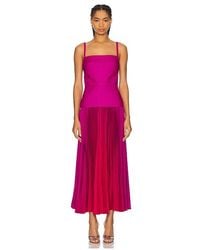 Acler - X Revolve Leasgill Midi Dress - Lyst