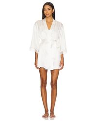Journelle - Charlotte Short Robe - Lyst