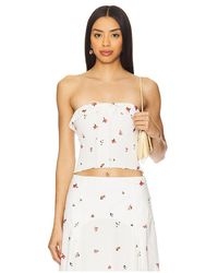 Solid & Striped - The Nikki Top En Color Blanco Talla (También En M, S, Xl, Xs) - Lyst