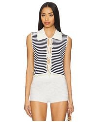 Sea - Chaleco De Punto A Rayas Addy En & Talla (También En M, Xl, Xxs) - Lyst