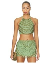 PATBO - Linea Embroidery Top - Lyst