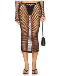 Lovers + Friends - Marnnie Beaded Crochet Skirt - Lyst