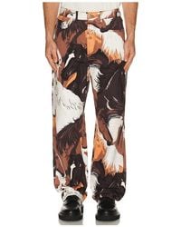 Obey - Classic Baggy Printed Denim Pants - Lyst