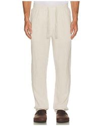 Faherty - Linen Drawstring Pant - Lyst