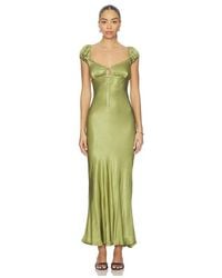 Bardot - Stasia Satin Maxi Slip Dress - Lyst
