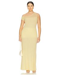 afrm peyton maxi dress Payton Off Shoulder Maxi Dress