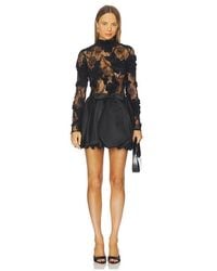 AKNVAS - Jette Cocktail Dress Lace And Bubble Skirt - Lyst