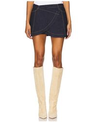 SOVERE - Dusk Denim Skort - Lyst