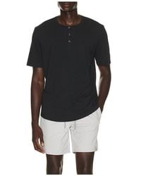 Travis Mathew - Cloud Henley Tee - Lyst