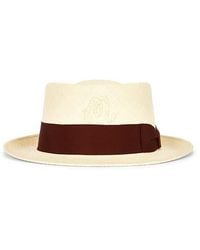 Malbon - Anton Straw Hat - Lyst