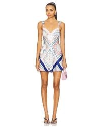 For Love & Lemons - Summer Scarf Mini Dress - Lyst