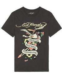 Ed Hardy - Eagle Tee - Lyst