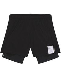Satisfy - Techsilk Cordura 8 Shorts En Color Negro Talla (También En S) - Lyst
