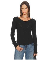 Free People - Butterfly Cuff Top - Lyst