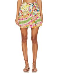 Spell - Maddalena Wrap Skirt - Lyst