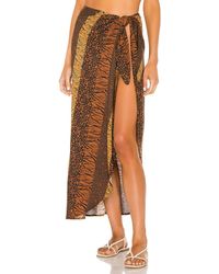 House of Harlow 1960 Falda erin - Marrón