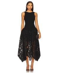 Aje. Patina Metallic Macram Lace Midi Dress in Black | Lyst UK Aje. Patina Metallic Macram Lace Midi Dress in Black | Lyst UK
