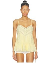 Rococo Sand - Lace Detail Top - Lyst