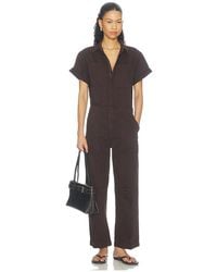 Pistola - Cruz Short Sleeve Barrel Leg Jumpsuit - Lyst