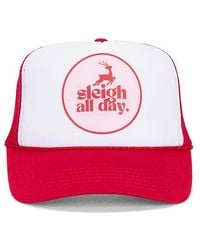 Friday Feelin - Sleigh Day Trucker Hat - Lyst