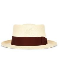 Malbon - Anton Straw Hat - Lyst