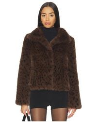 Generation Love - Lexy Faux Fur Jacket - Lyst