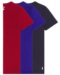 Polo Ralph Lauren - Classic Fit Cotton 3 Pack Undershirt - Lyst