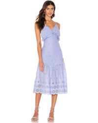 MAJORELLE Vestido isla - Azul