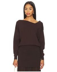 Line & Dot - Favorite Off Shoulder Sweater - Lyst