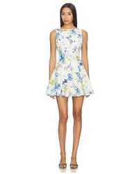 Hemant & Nandita - Skater Short Dress - Lyst