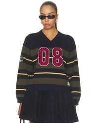 Sea - Mina Novelty Vneck Sweater - Lyst