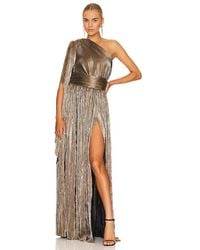 Bronx and Banco - Florence One Shoulder Gown - Lyst